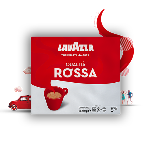 Qualità Rossa őrölt kávé
